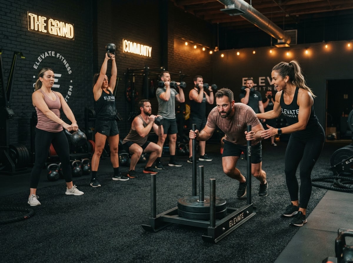 Small Group Gyms training environment