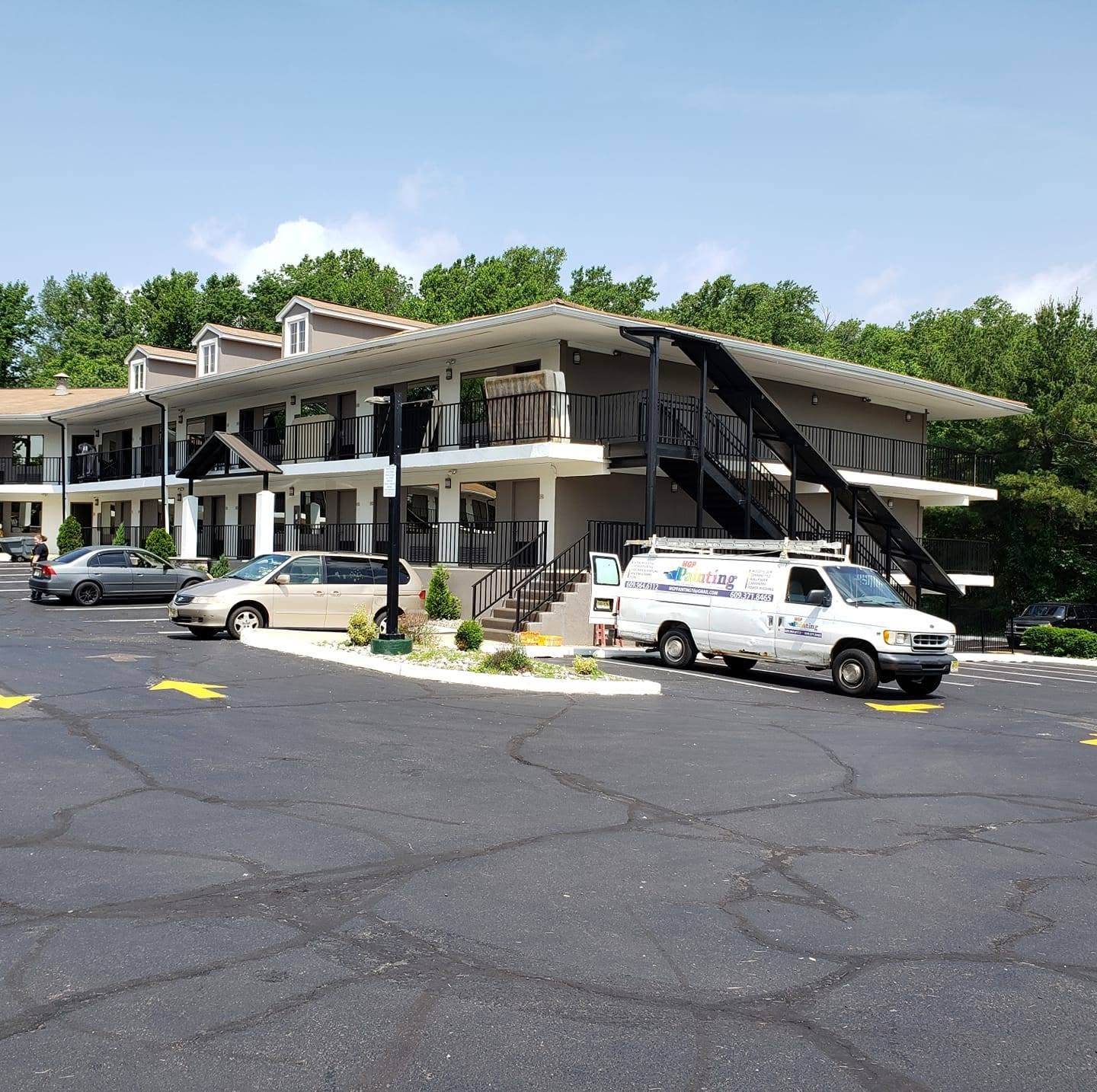Commercial painting project for a New Jersey business