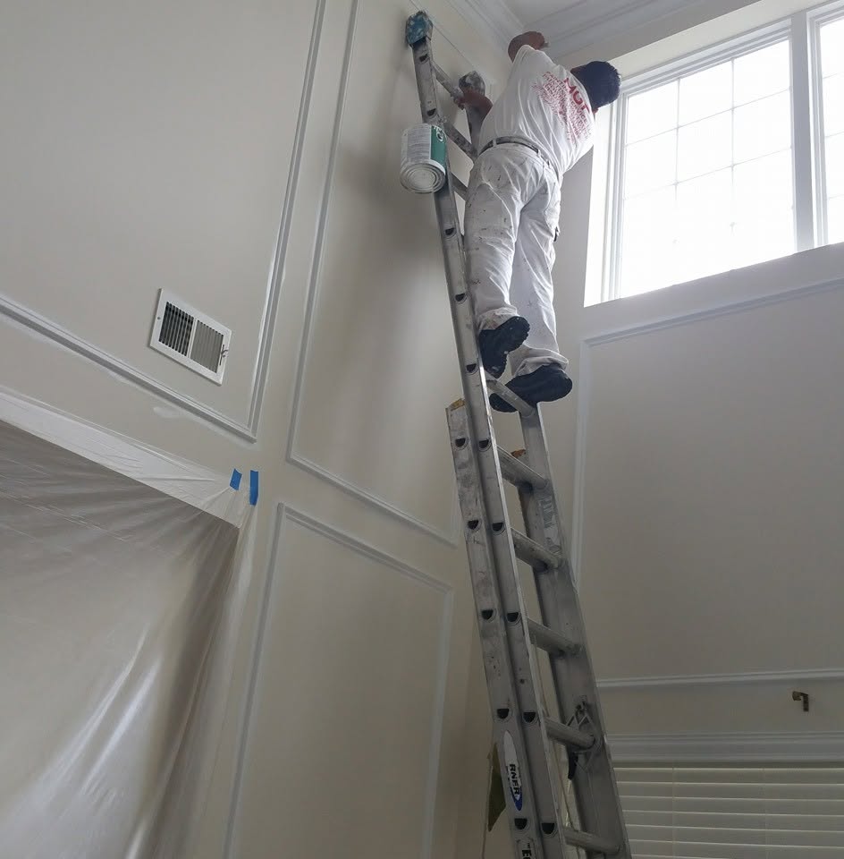 Wainscoting and trim carpentry by MGP Painting LLC