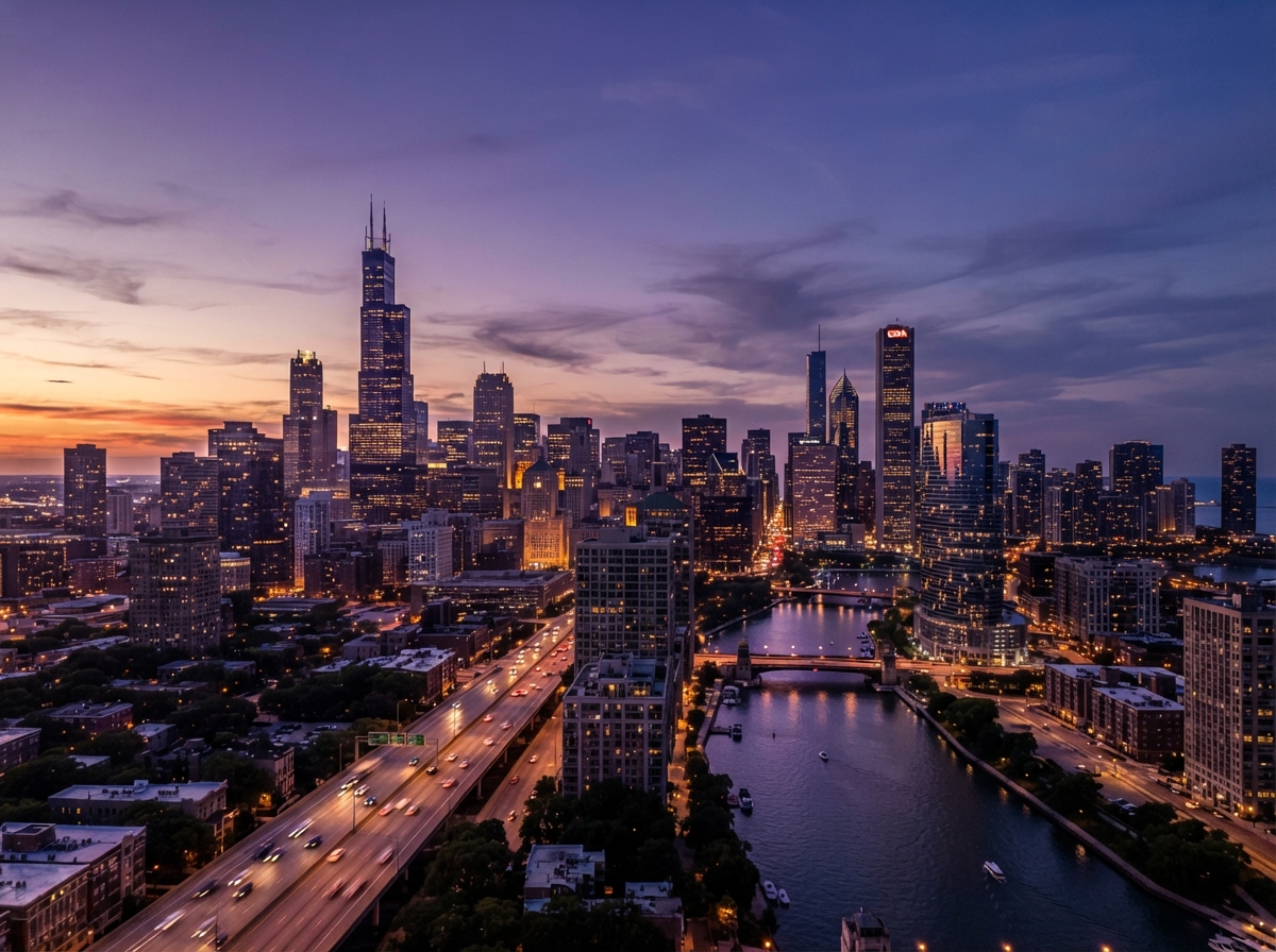 Chicago Metro backdrop
