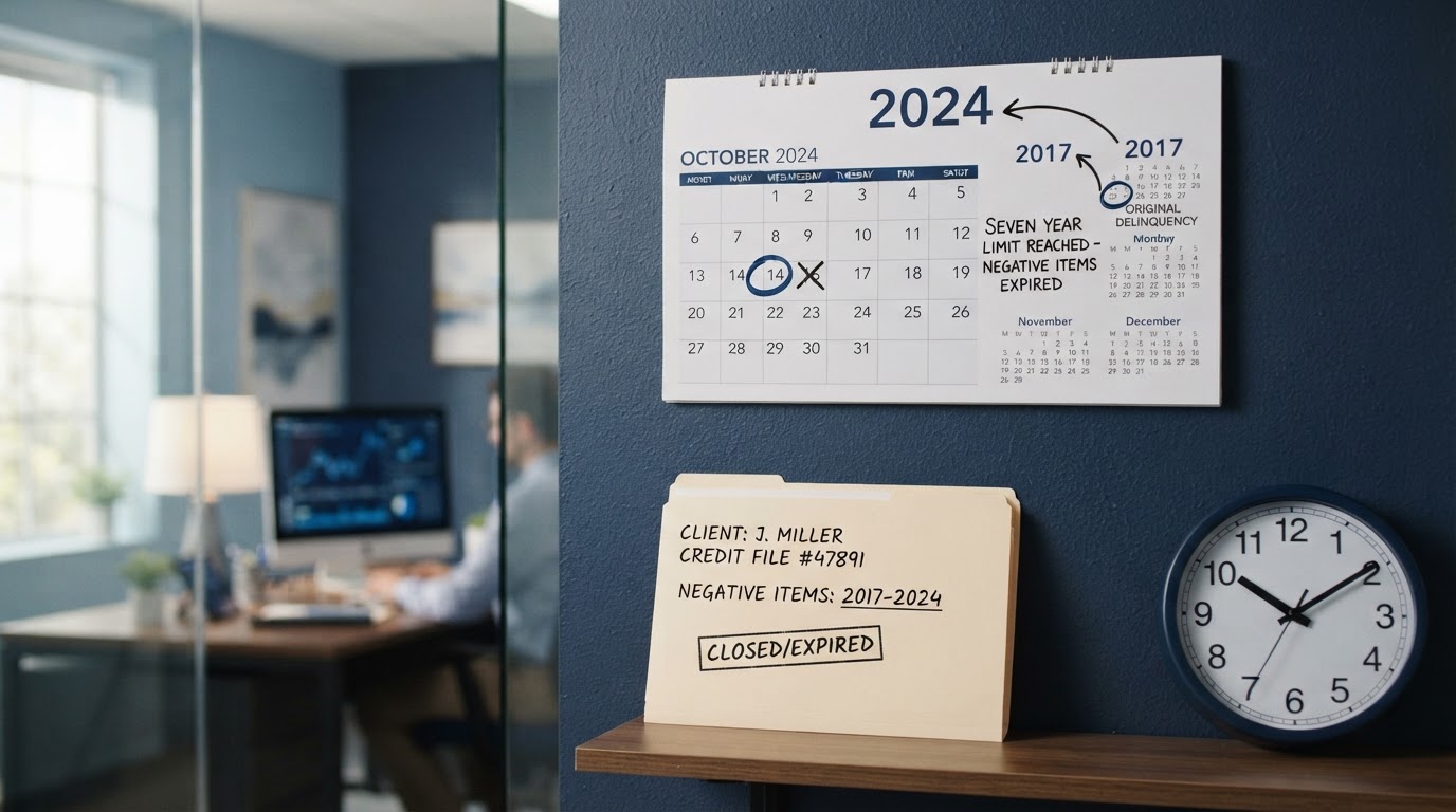 How Long Do Negative Items Actually Stay on Your Credit Report?