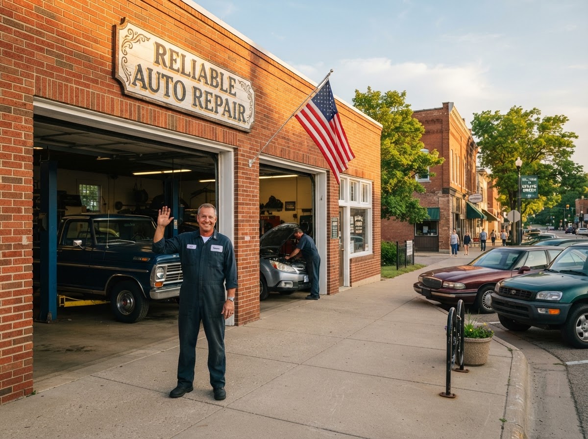 Reliable Auto Repair shop front in Fort Atkinson WI — schedule auto service