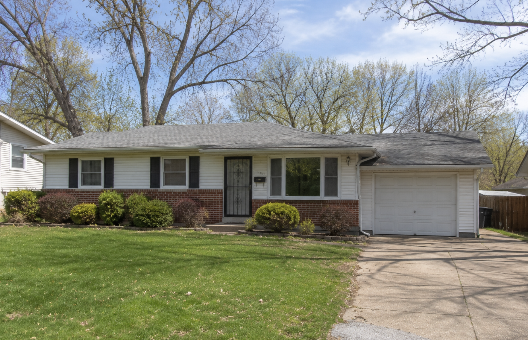 A suburban ranch home in St. Louis County