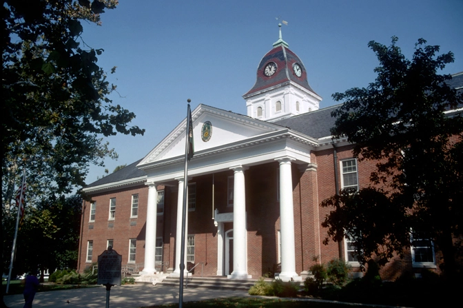 Caroline County Courthouse in Denton, Maryland.
