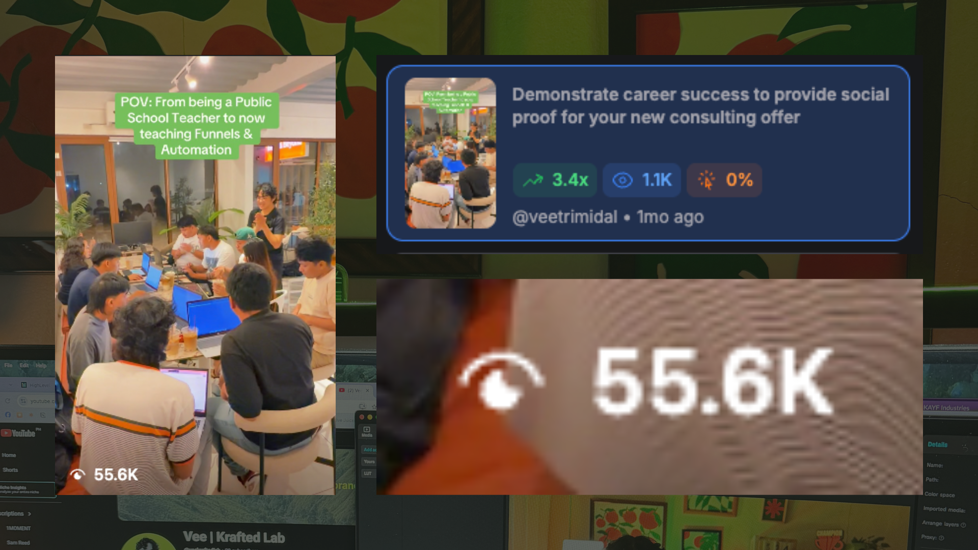 How a Client's Personal Brand Reel Generated Over 55,000 Views and Nearly 1,000 Follows