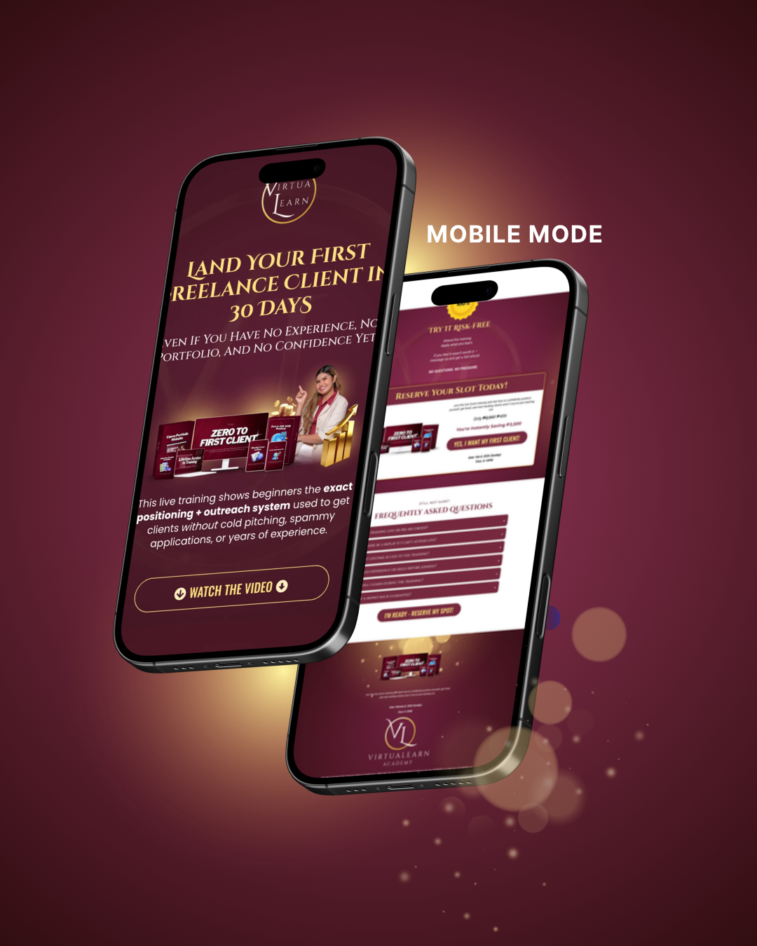 Mobile-First Conversion Experience