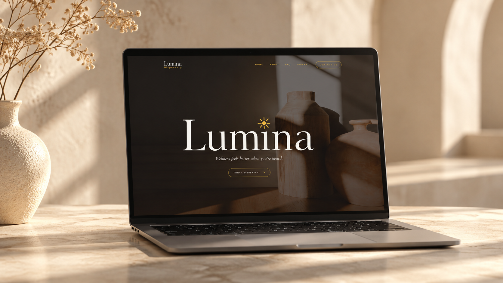 Lumina Dispensary — Connected Website & Inquiry System