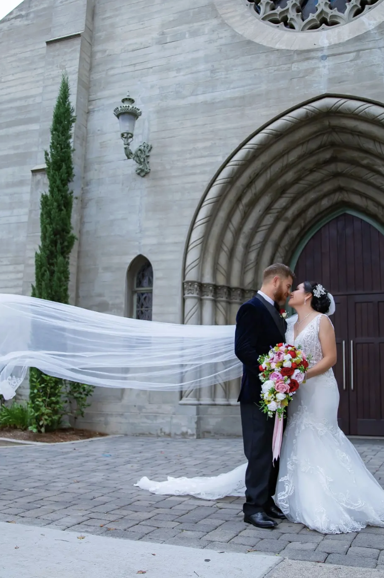 Cathedral Veil Portrait