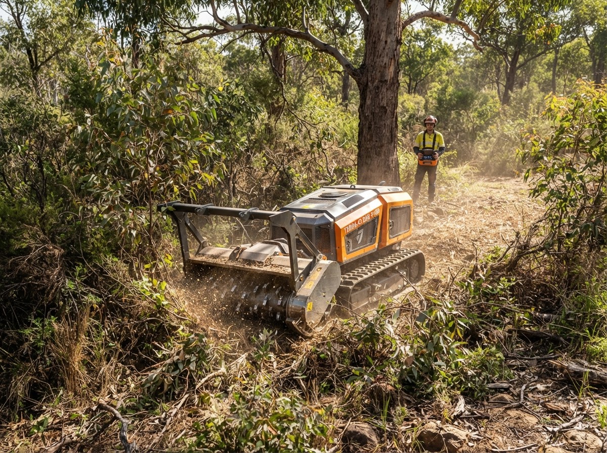 Robot Forestry Mulcher