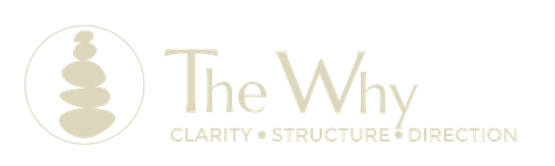 The Why logo - Clarity, Structure, Direction