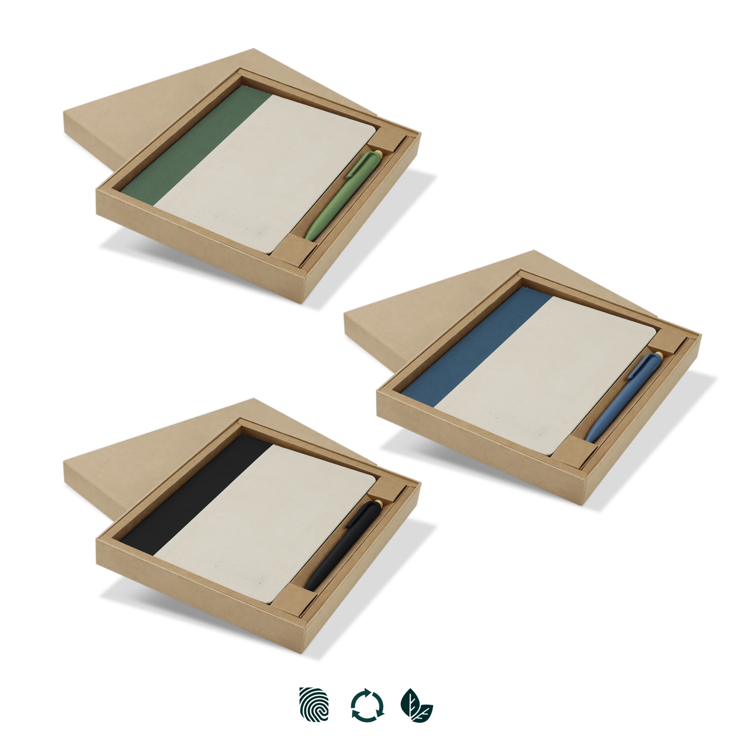 Paulo Notebook and Pen Gift Set in a presentation box