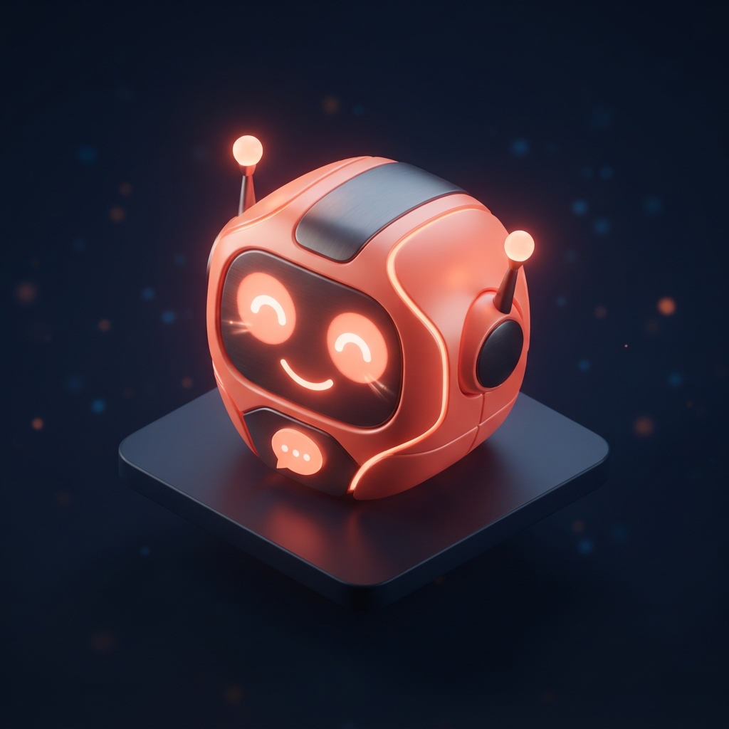 AI Assistant icon illustration