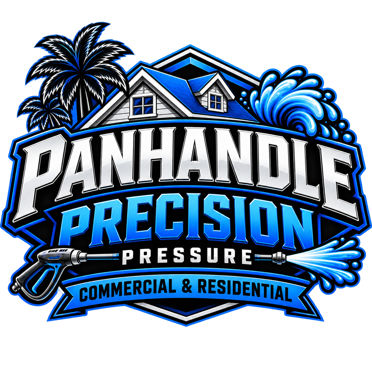 Panhandle Precision Pressure Logo