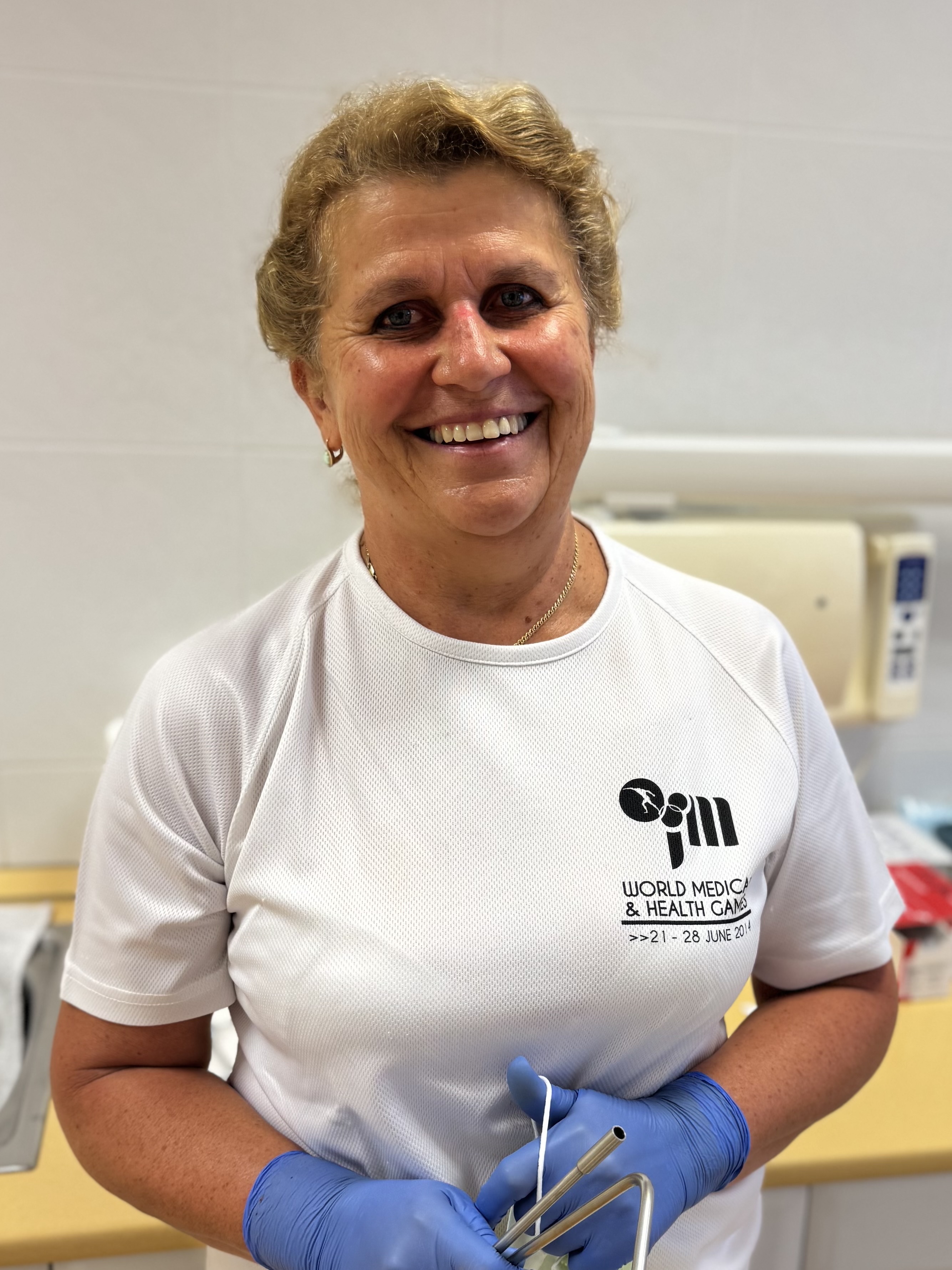 Irén Sejben, dental assistant at DentalCom in Soltvadkert
