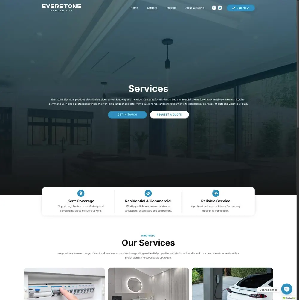 Everstone Electrical Services Page