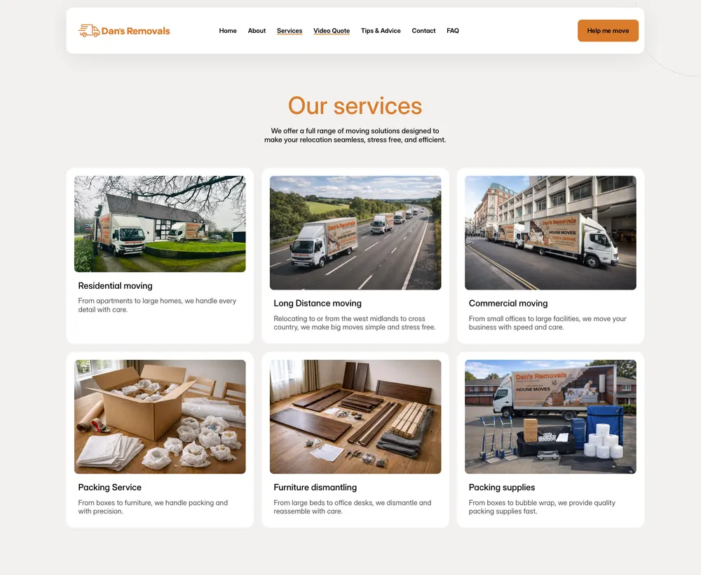 Dan's Removals New Section 2