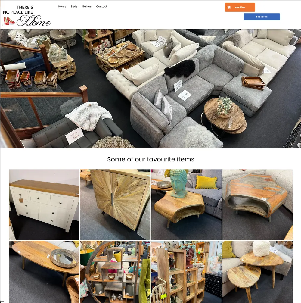 There's No Place Like Home original site before rebuild
