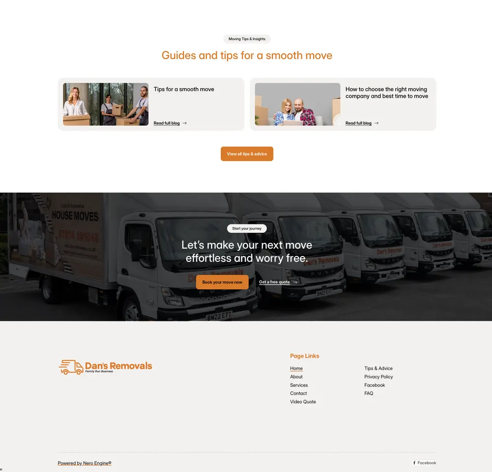 Dan's Removals New Section 3
