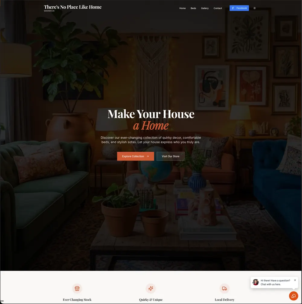 There's No Place Like Home rebuild after transformation