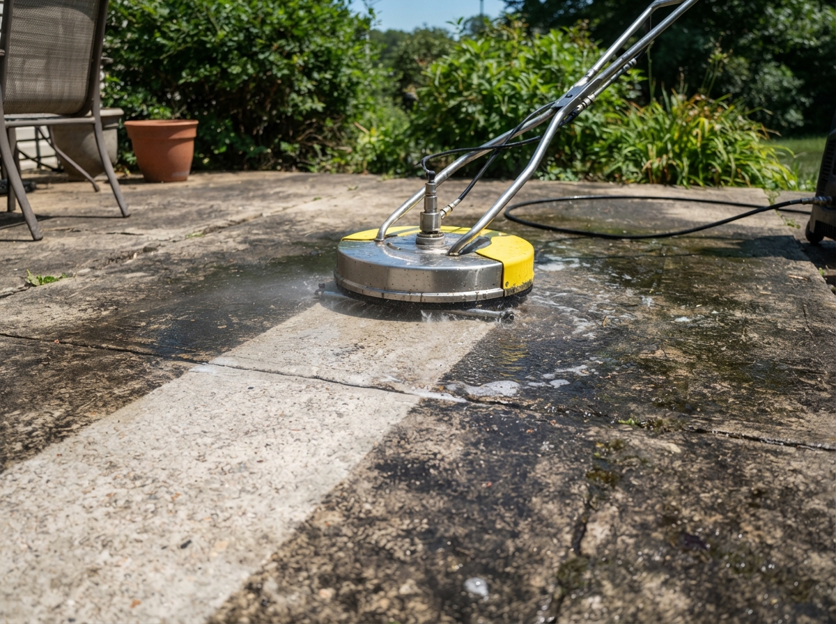 Concrete cleaning in Cumming GA