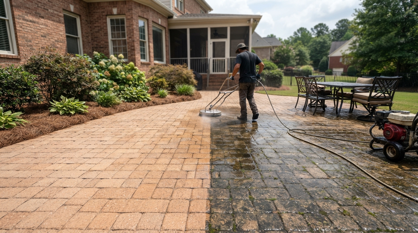 Professional patio cleaning service in Cumming GA