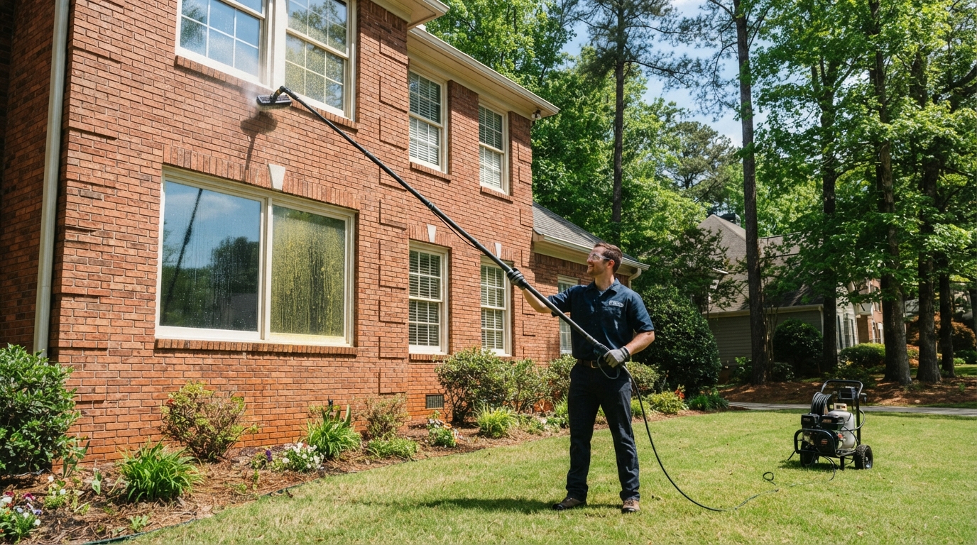 Professional window cleaning service in Cumming GA