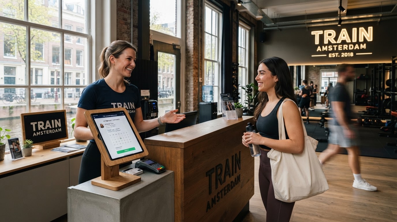 Afspraakboeking en planning in boutique fitness studio
