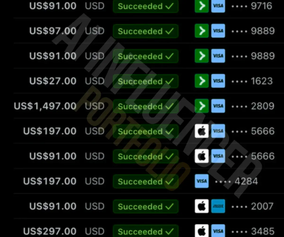 Stripe Succeeded High Ticket Proof