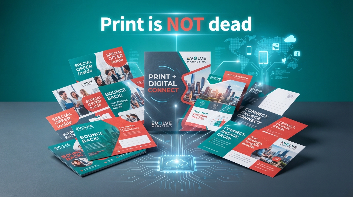 Print Is NOT Dead: Why Tangible Marketing Still Wins