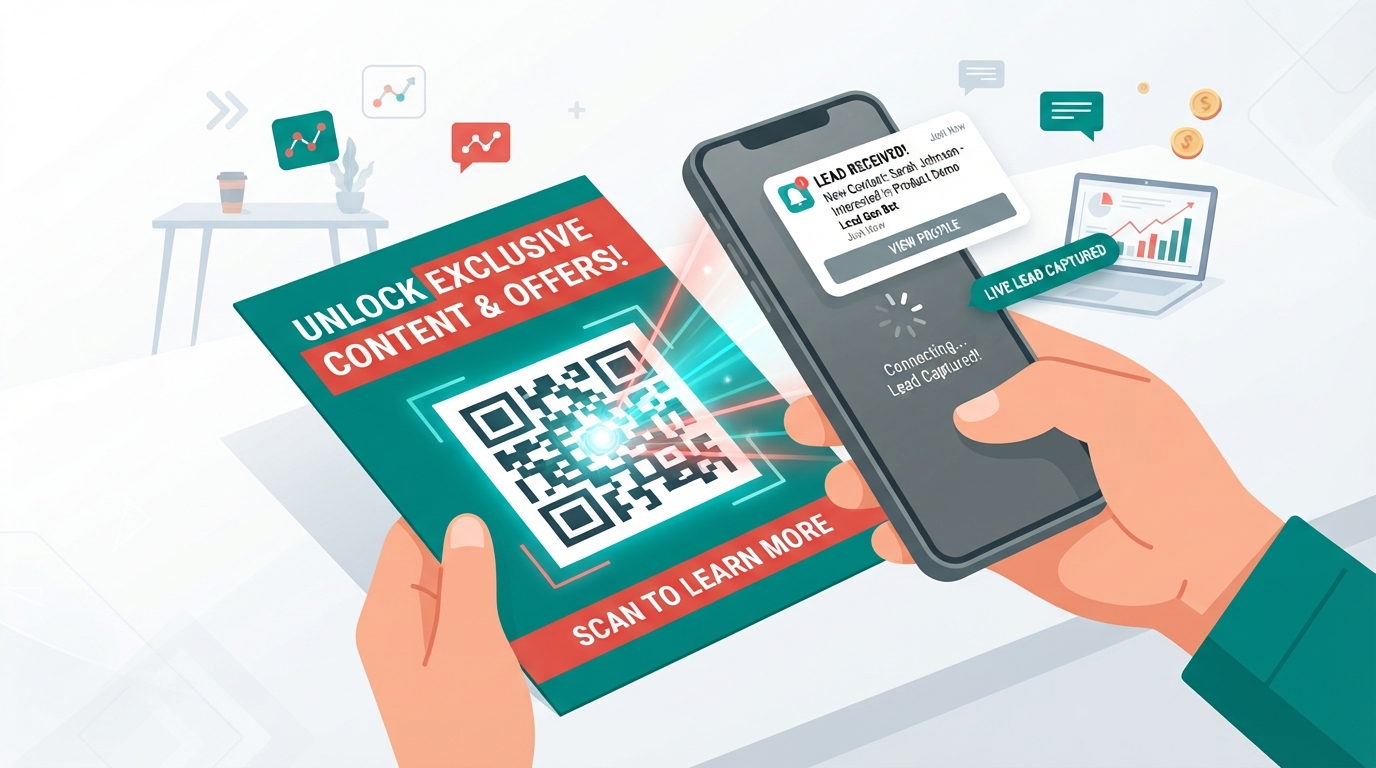 How smartPRINT QR Codes Turn Static Flyers Into Live Leads