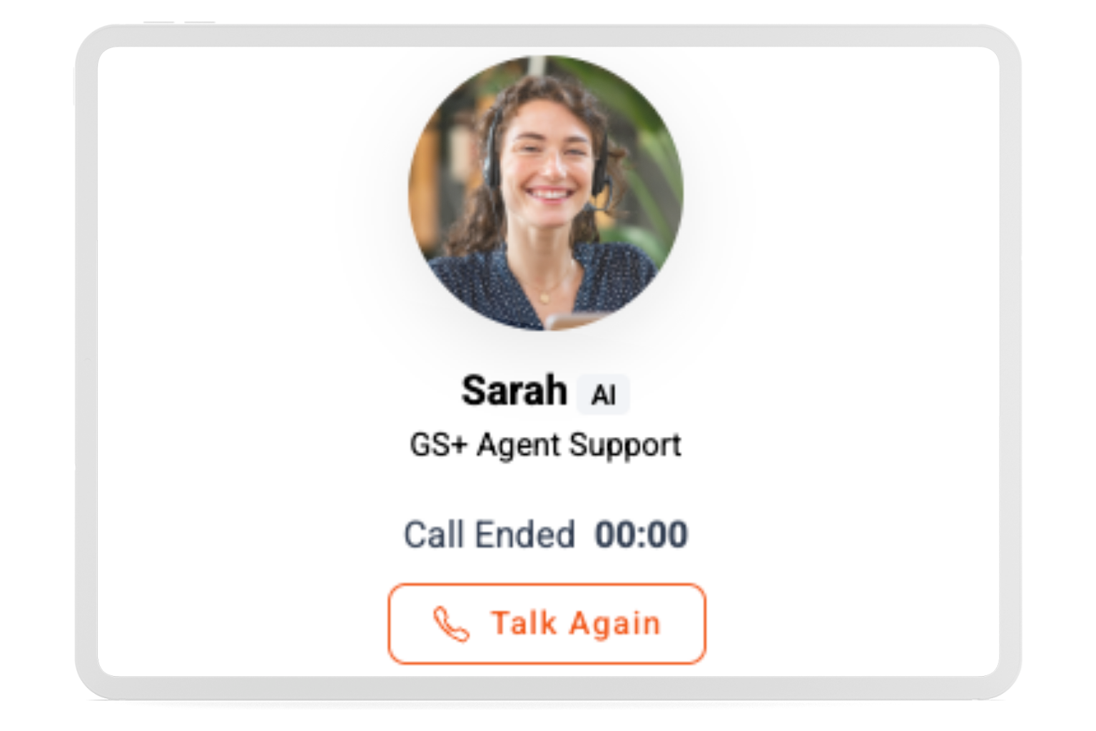 Sarah AI - GS+ Agent Support, 24/7 AI-powered operational assistant