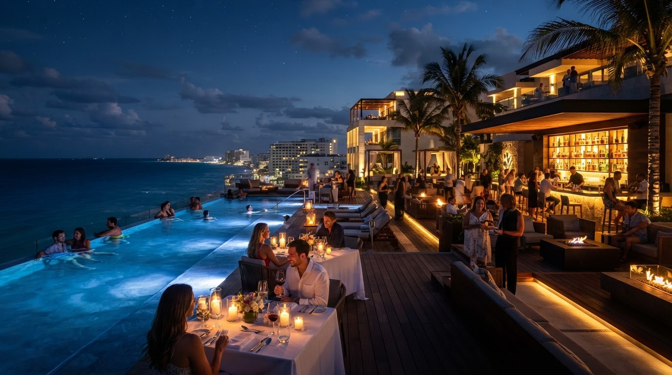 Best Adults-Only All-Inclusive Resorts in the Cancun Hotel Zone for Food & Nightlife