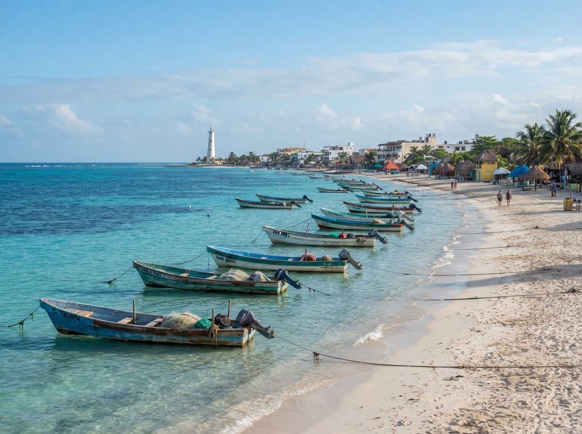 Puerto Morelos — A quieter alternative
