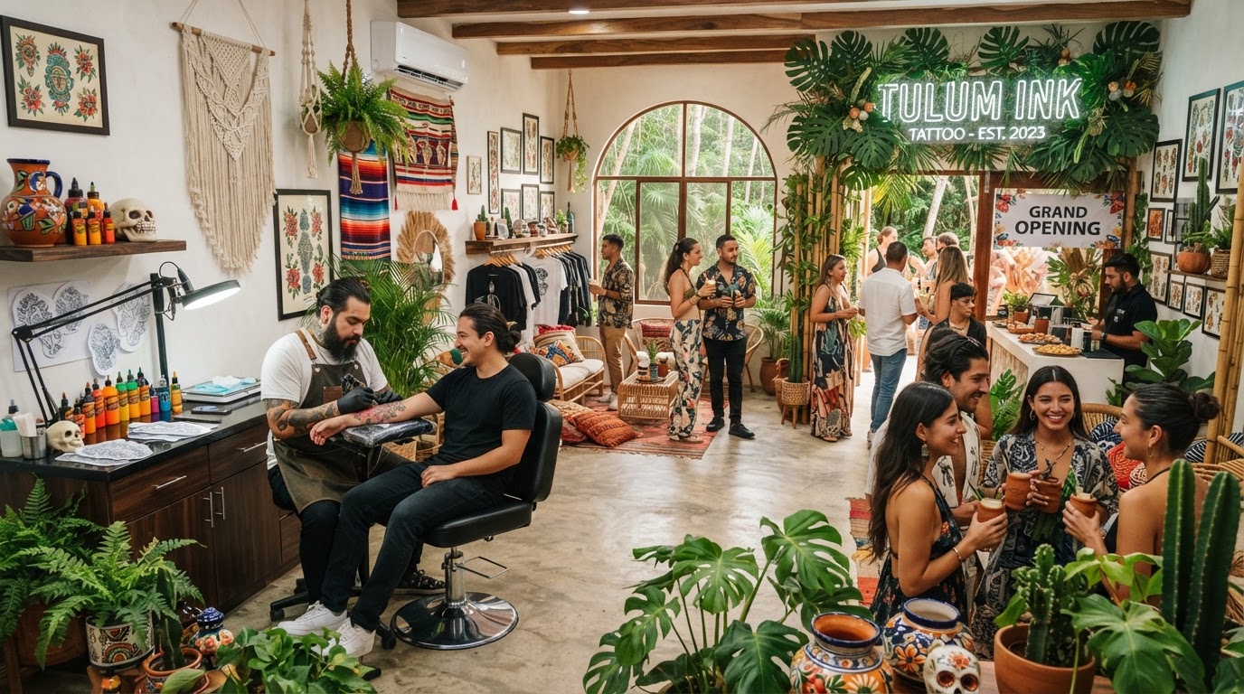 Vida Mia Tattoo Tulum: A Modern, Artistic Tattoo Studio in the Heart of Tulum