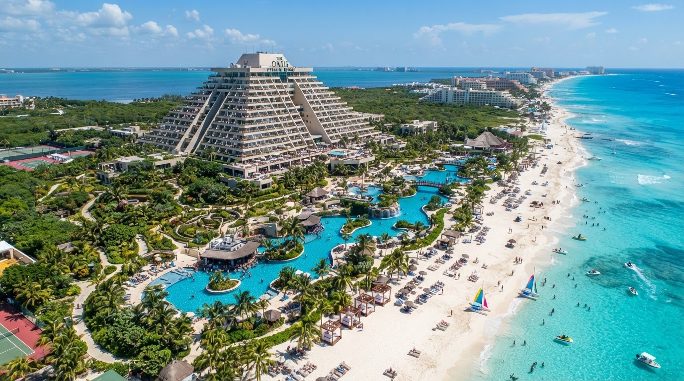 The Pyramid at Grand Oasis Cancun Review: Affordable All-Inclusive Beachfront Resort