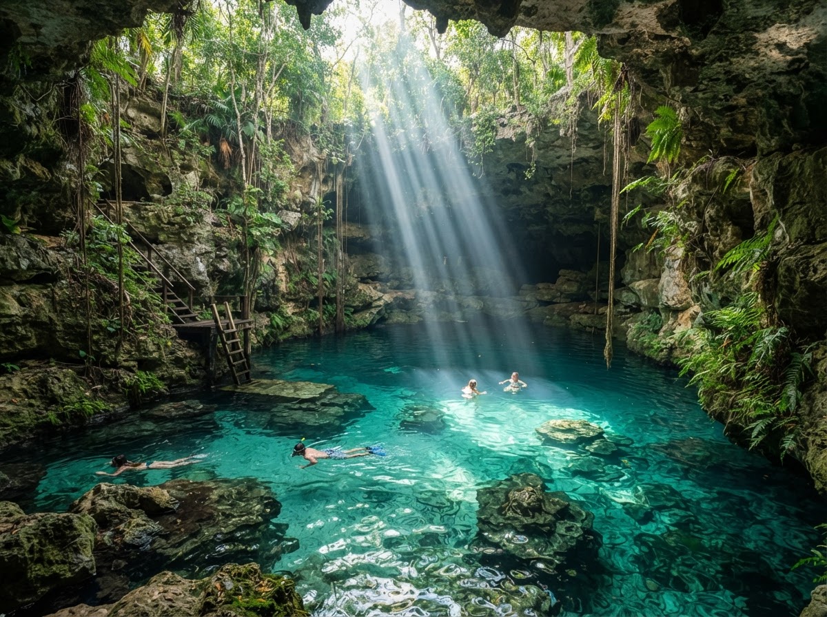 Sacred Cenote & Jungle Swims