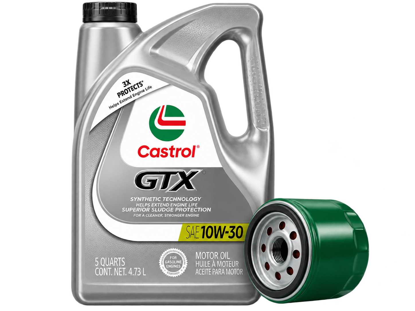 Castrol GTX 10W-30 Synthetic Technology - Llantas Imperio