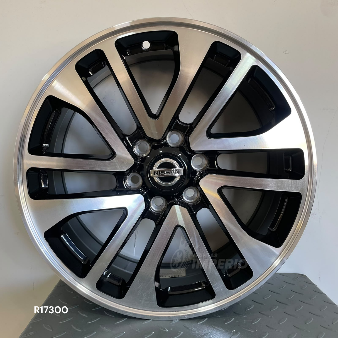 Rin 17X7 6-114.3 GLOSS MACHINE FACE 17X7 6-114.3 - Llantas Imperio