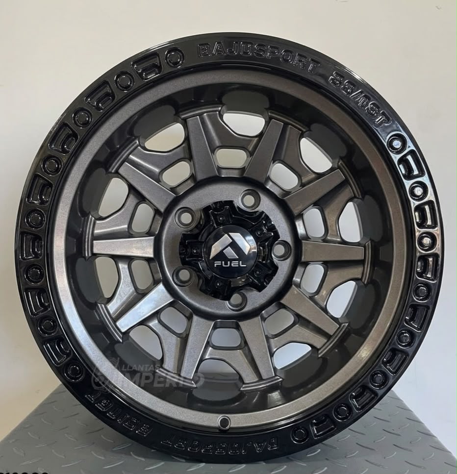 Rin 15X10 5X114.3 BRONZE LIP BLACK 15X10 5-114.3 - Llantas Imperio