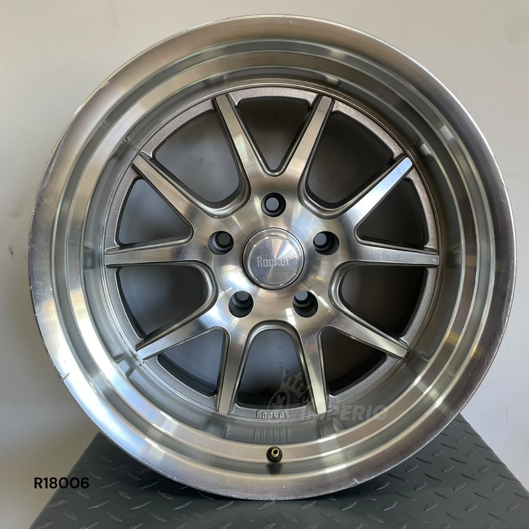 Rin 18X10 5-127 MACHINED FACE 18X10 5-127 - Llantas Imperio