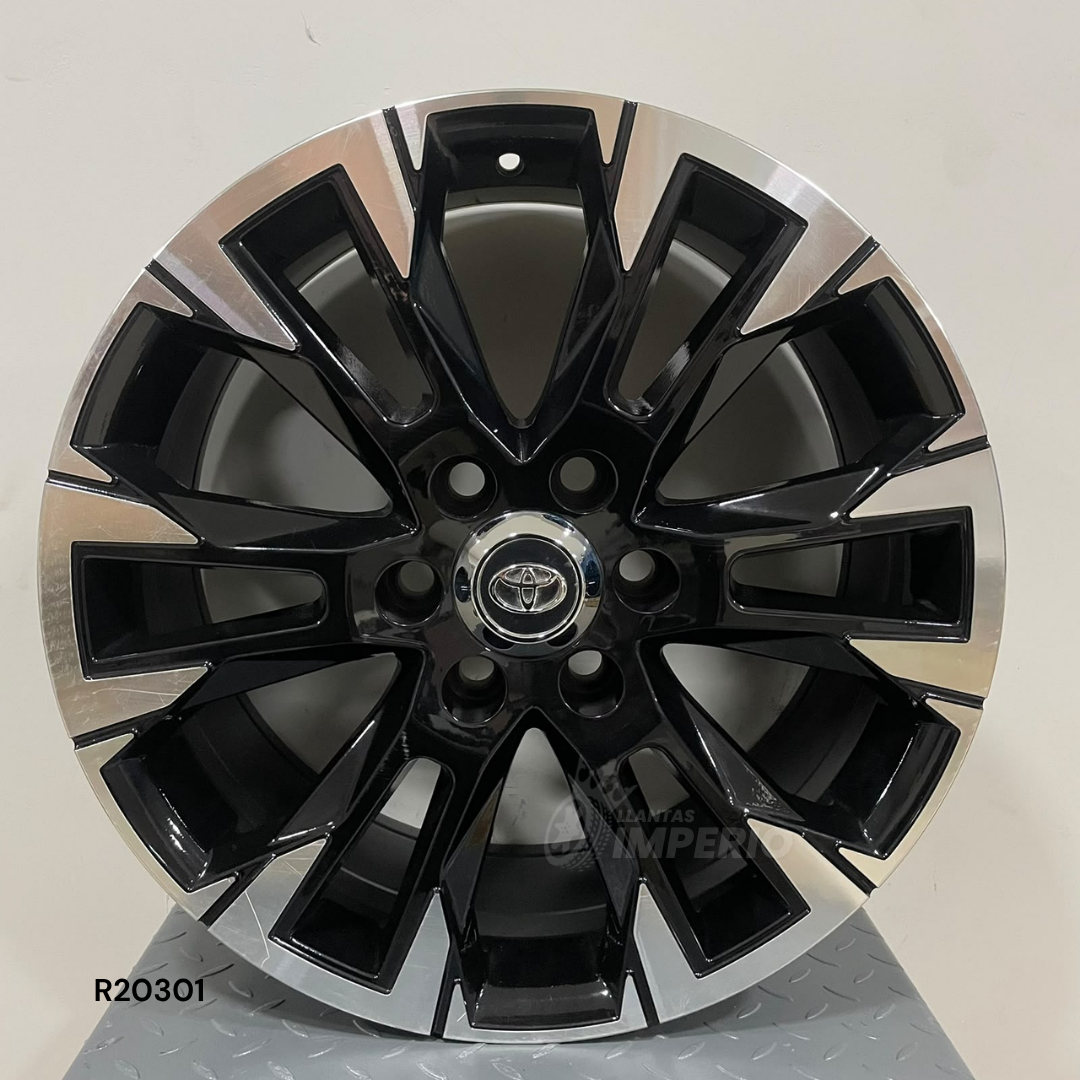 Rin 20X8.5 6-139.7 GLOSS MACHINE FACE 20X8.5 6-139.7 - Llantas Imperio