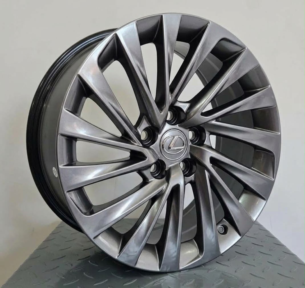 Rin 18X8.0 5-114.3 HYPER SILVER 18X8 5-114.3 - Llantas Imperio