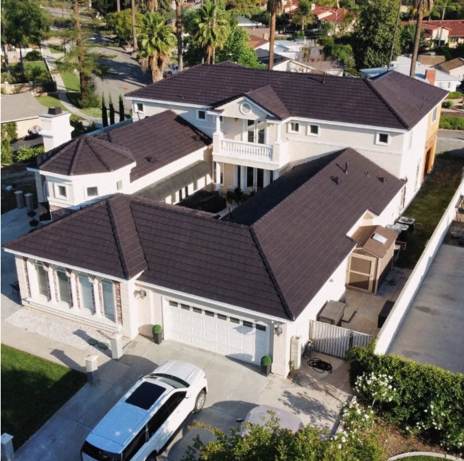 Full estate tile roof restoration completed by RPainter in Southern California