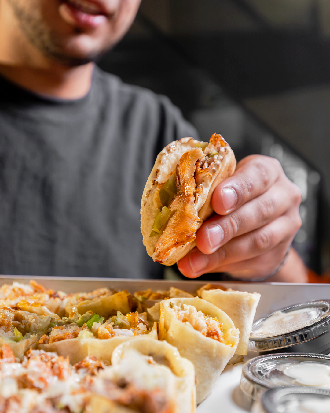 SHAWBERZ Crispy Shawarma Taco Roll