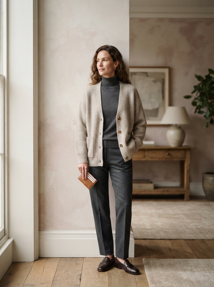 Knit Layers — shoppable editorial look