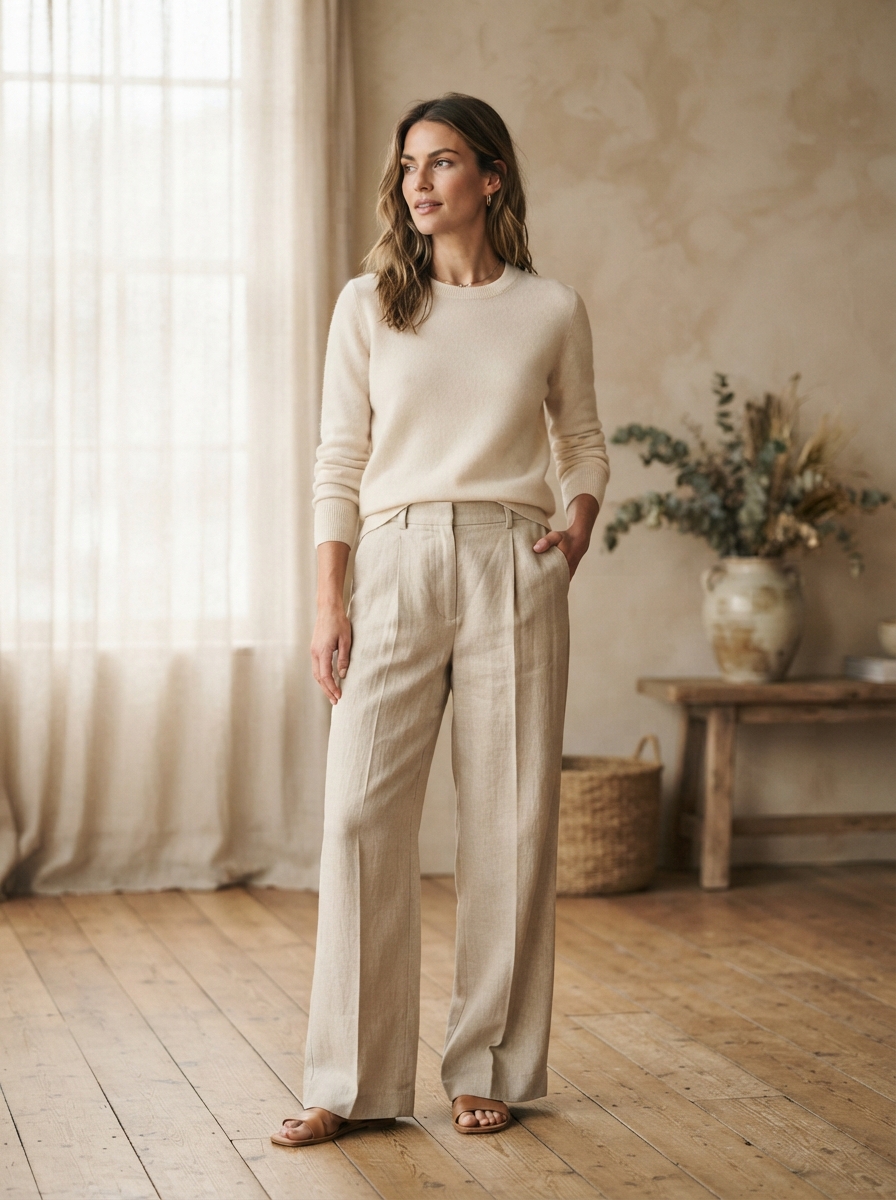 Weekend Wide-Leg Trousers