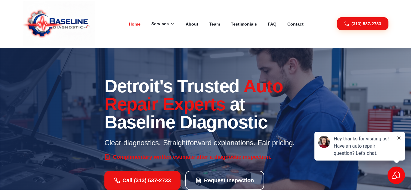 Auto Repair Shop custom DigiSite build