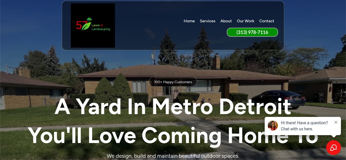 Landscaping & Lawn Care custom DigiSite build