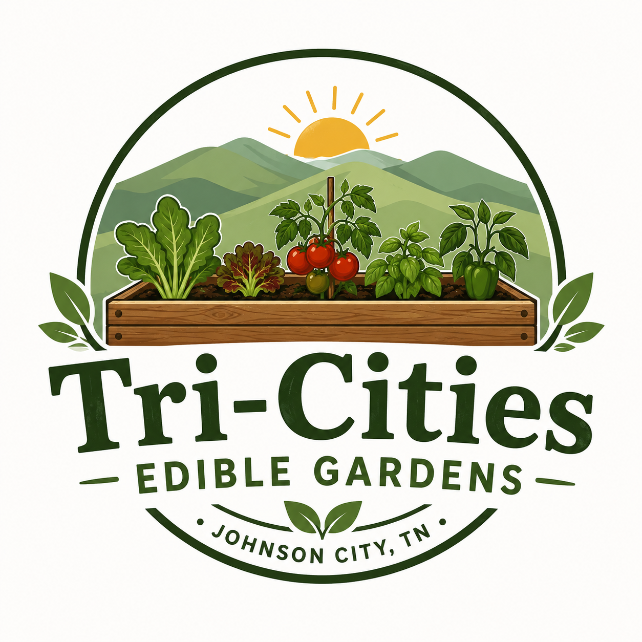 Tri-Cities Edible Gardens logo