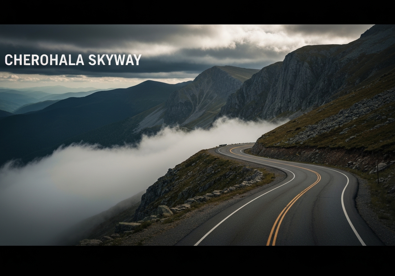 Cherohala Skyway motorcycle ride near Asheville, NC